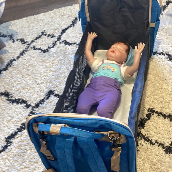 YOU ARE MY SUNSHINE by Young Fashion Backpack diaper bag backpack, NEW - Picture 4 of 6